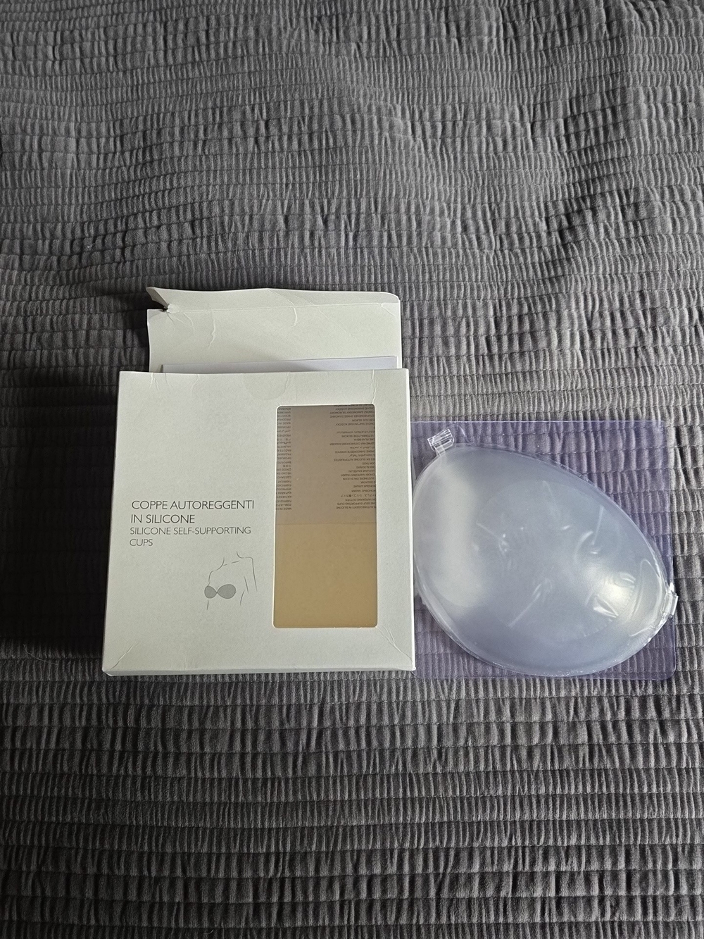 intimissimi Clear Silicone Self-Supporting Cups